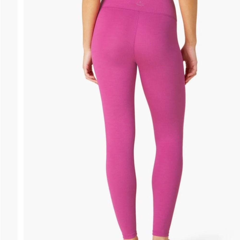 Beyond yoga Heather Rib High Waist Midi Legging pesoh - Picture 4 of 6